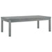 Set mobilier grădină cu pernă, 5 piese, gri, lemn masiv acacia - WALTI WALTI