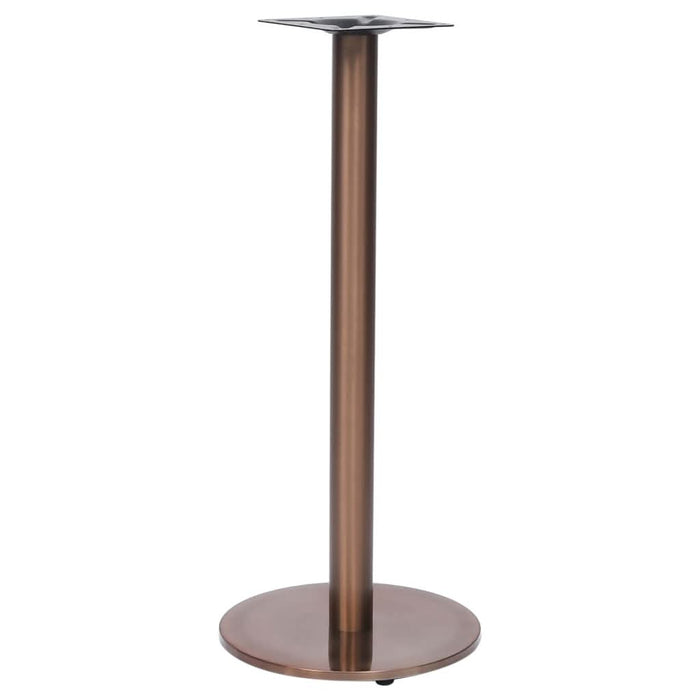 Picior masă de bistro, auriu, Ø45x107 cm, oțel inoxidabil - WALTI WALTI