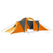Cort camping, 9 persoane, gri și portocaliu, material textil - WALTI WALTI