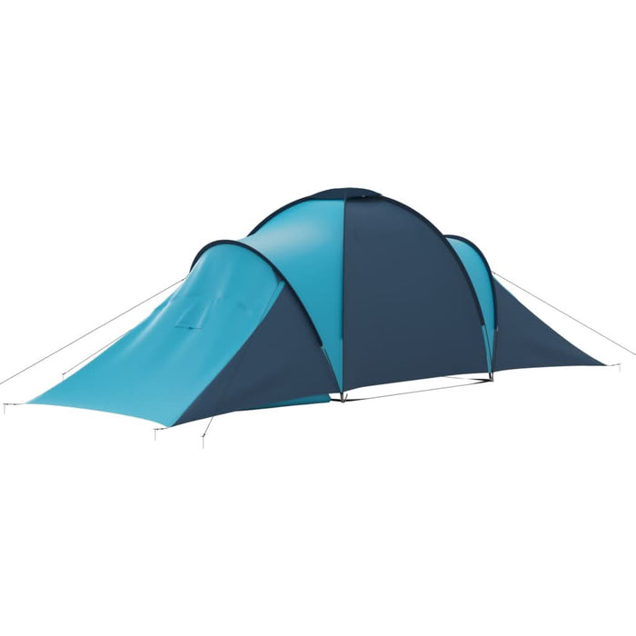 Cort camping, 6 persoane, albastru și bleu - WALTI WALTI