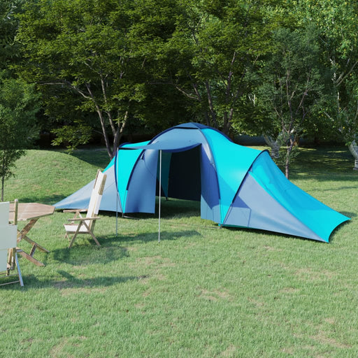 Cort camping, 6 persoane, albastru și bleu - WALTI WALTI