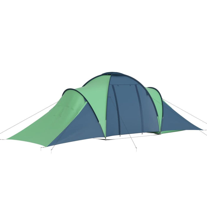 Cort camping, 6 persoane, albastru și verde - WALTI WALTI