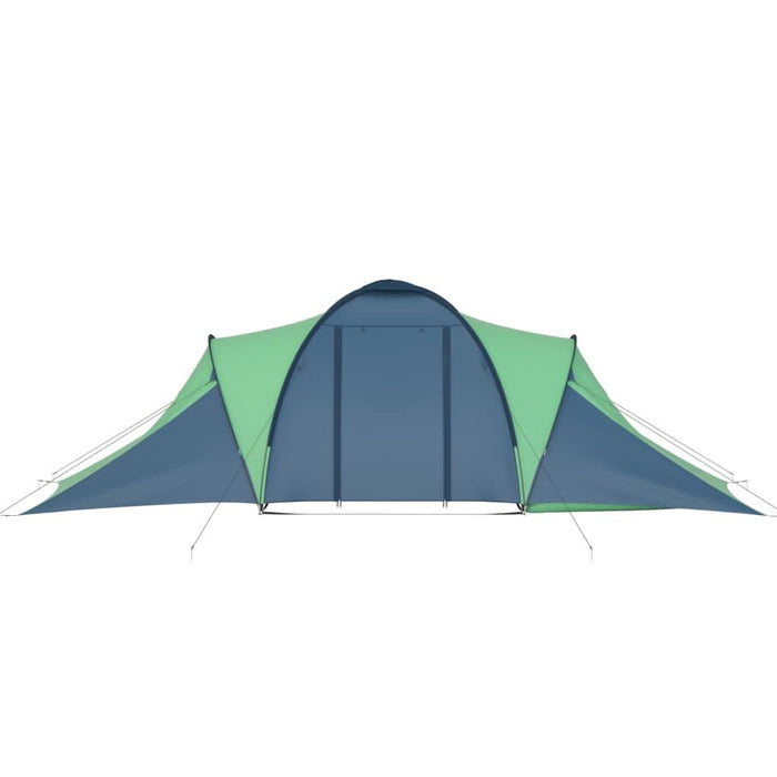 Cort camping, 6 persoane, albastru și verde - WALTI WALTI