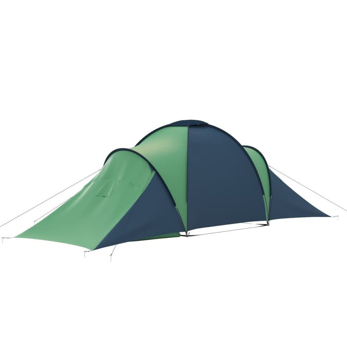 Cort camping, 6 persoane, albastru și verde - WALTI WALTI