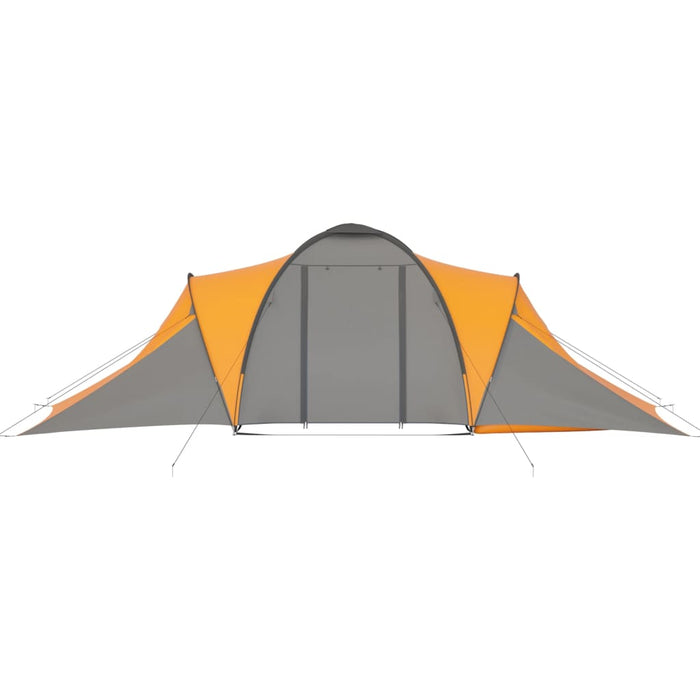 Cort camping, 6 persoane, gri și portocaliu - WALTI WALTI