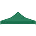 Acoperiș pentru cort de petrecere, verde, 3 x 3 m, 270 g/m² - WALTI WALTI