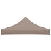 Acoperiș pentru cort de petrecere, gri taupe, 3x3 m, 270 g/m² - WALTI WALTI