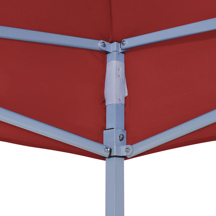 Acoperiș pentru cort de petrecere, vișiniu, 3x3 m, 270 g/m² - WALTI WALTI