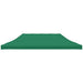 Acoperiș pentru cort de petrecere, verde, 6 x 3 m, 270 g/m² - WALTI WALTI