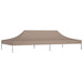 Acoperiș pentru cort de petrecere, gri taupe, 6 x 3 m, 270 g/m² - WALTI WALTI