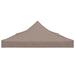 Acoperiș pentru cort de petrecere, gri taupe, 6 x 3 m, 270 g/m² - WALTI WALTI