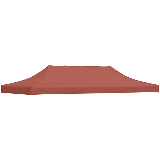 Acoperiș pentru cort de petrecere, cărămiziu, 6 x 3 m, 270 g/m² - WALTI WALTI