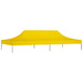 Acoperiș pentru cort de petrecere, galben, 6 x 3 m, 270 g/m² - WALTI WALTI