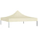 Acoperiș pentru cort de petrecere, crem, 2 x 2 m, 270 g/m² - WALTI WALTI