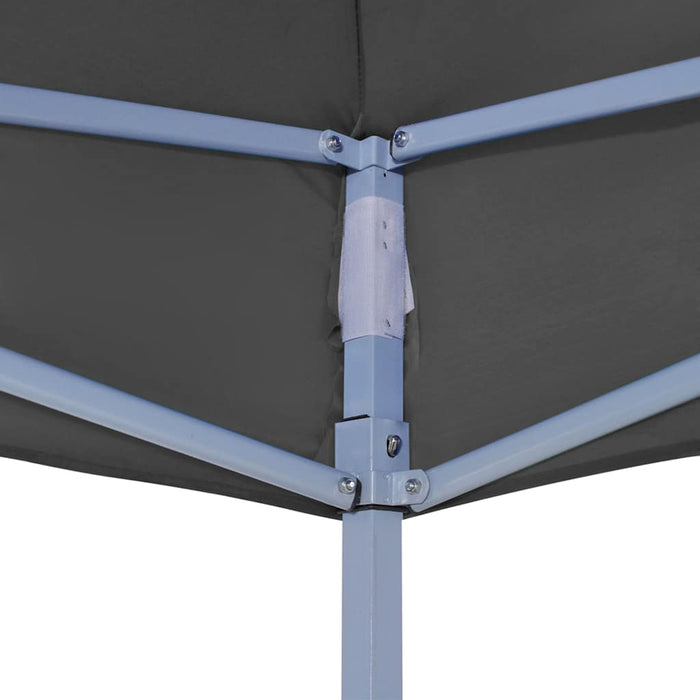 Acoperiș pentru cort de petrecere, antracit, 2 x 2 m, 270 g/m² - WALTI WALTI