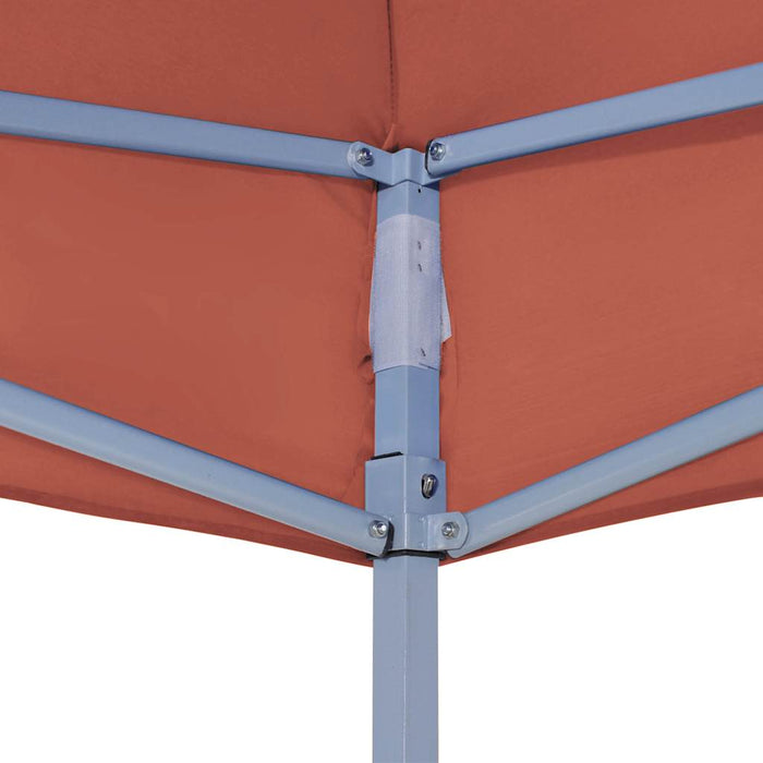 Acoperiș pentru cort de petrecere, cărămiziu, 2 x 2 m, 270 g/m² - WALTI WALTI