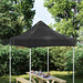 Acoperiș pentru cort de petrecere, negru, 2 x 2 m, 270 g/m² - WALTI WALTI