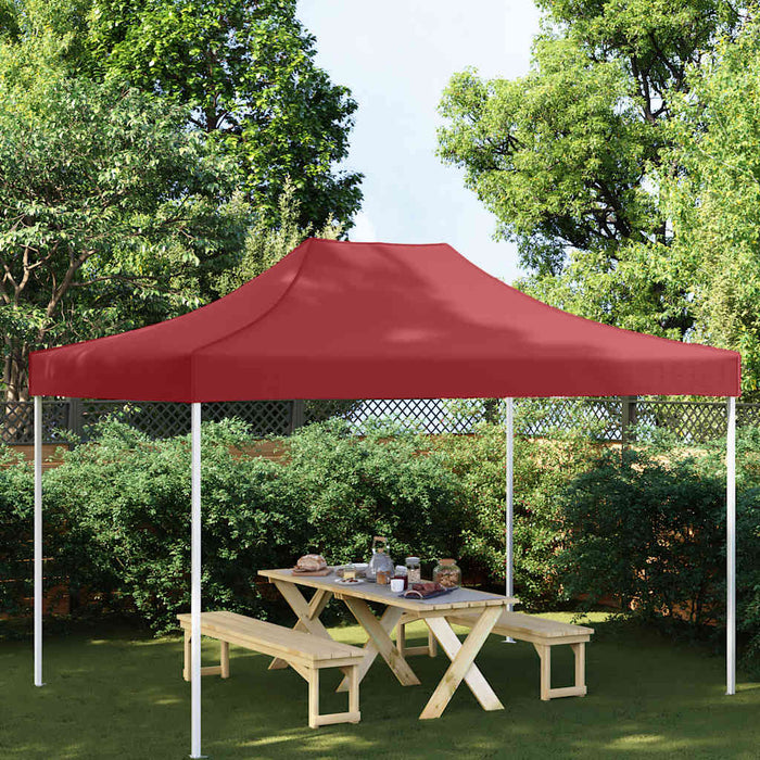 Acoperiș pentru cort de petrecere, vișiniu, 4 x 3 m, 270 g/m² - WALTI WALTI
