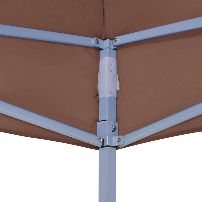 Acoperiș pentru cort de petrecere, maro, 4 x 3 m, 270 g/m² - WALTI WALTI
