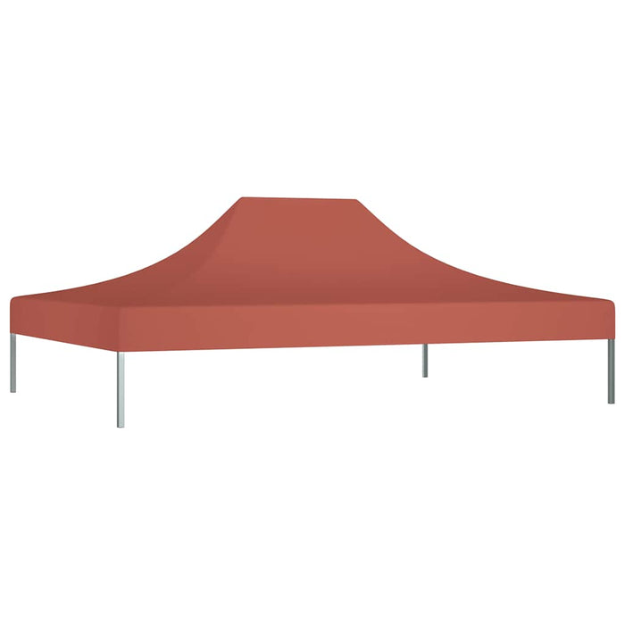 Acoperiș pentru cort de petrecere, cărămiziu, 4 x 3 m, 270 g/m² - WALTI WALTI