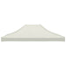 Acoperiș pentru cort de petrecere, crem, 4,5 x 3 m, 270 g/m² - WALTI WALTI