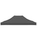 Acoperiș cort de petrecere, antracit, 4,5 x 3 m, 270 g/m² - WALTI WALTI