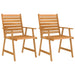 Set mobilier grădină, 3 piese, lemn masiv de acacia - WALTI WALTI