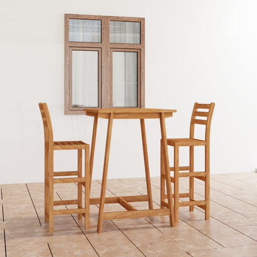 Set bar de exterior ,3 piese , lemn masiv de acacia - WALTI WALTI