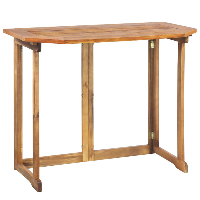 Set mobilier bistro, 4 piese, lemn masiv de acacia WALTI