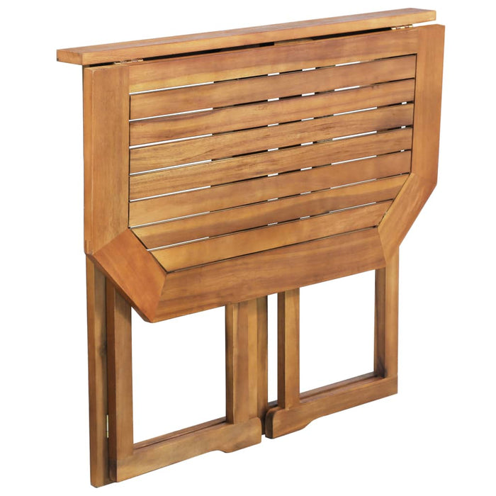 Set mobilier bistro, 4 piese, lemn masiv de acacia WALTI