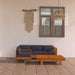 Set mobilier grădină perne gri închis, 5 piese, lemn acacia - WALTI WALTI