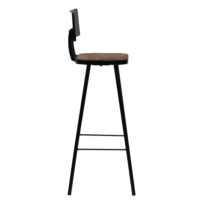Set mobilier de bar, 3 piese, negru - WALTI WALTI