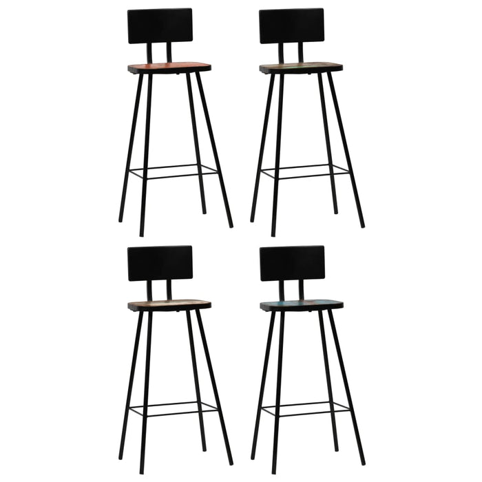 Set mobilier de bar, 5 piese, negru - WALTI WALTI
