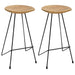 Set mobilier de bar, 3 piese, alb - WALTI WALTI
