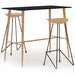Set de bar, 3 piese, negru - WALTI WALTI