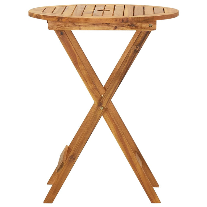 Set mobilier grădină pliabil, 3 piese, lemn masiv acacia - WALTI WALTI