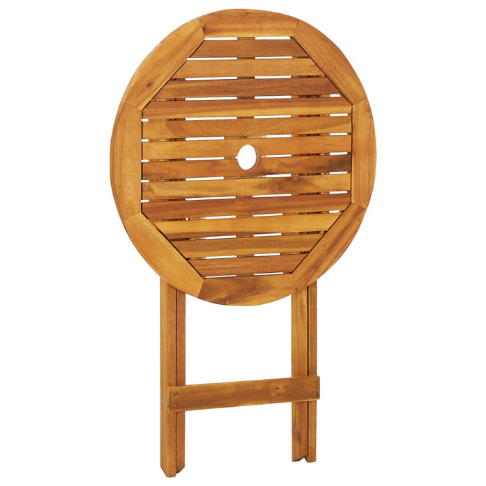 Set mobilier grădină pliabil, 3 piese, lemn masiv acacia - WALTI WALTI