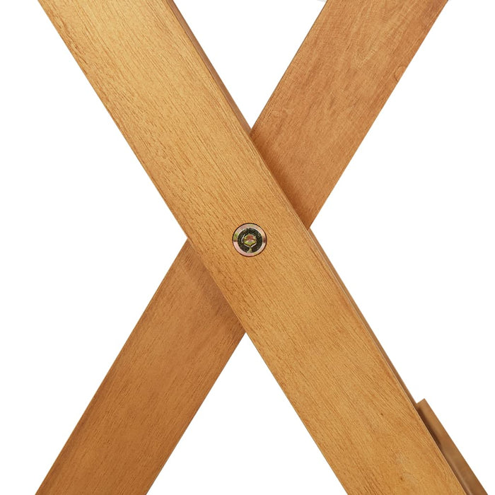 Set mobilier grădină, pliabil, 5 piese, lemn masiv acacia WALTI