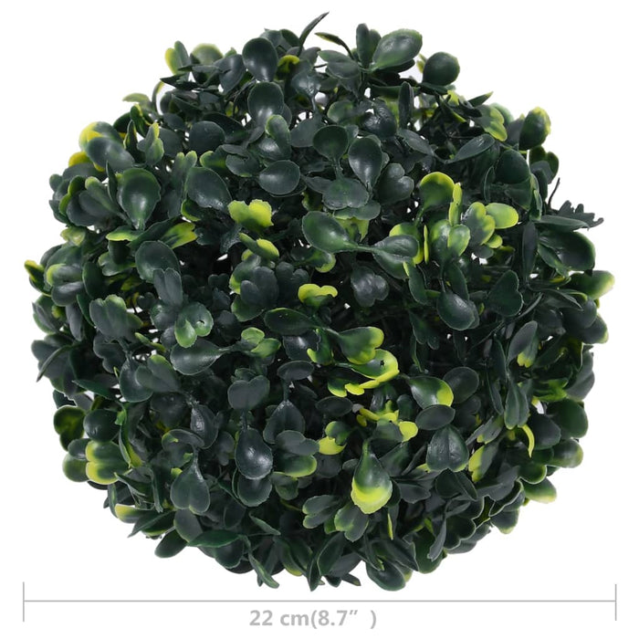 Bile de arbuști cimișir artificiali, 2 buc., 22 cm - WALTI WALTI