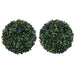Bile de arbuști cimișir artificiali, 2 buc., 45 cm - WALTI WALTI