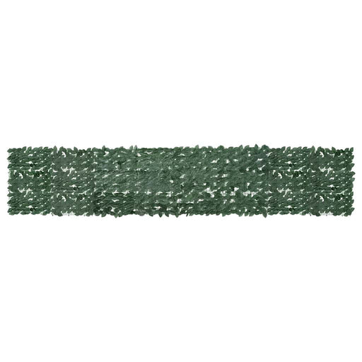 Paravan de balcon, frunze verde închis, 400x75 cm - WALTI WALTI
