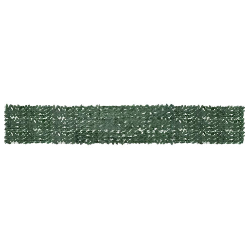 Paravan de balcon, frunze verde închis, 500x75 cm - WALTI WALTI