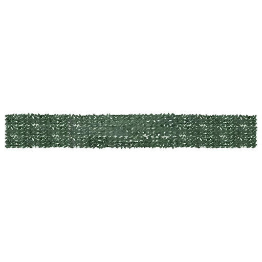 Paravan de balcon, frunze verde închis, 600x75 cm - WALTI WALTI