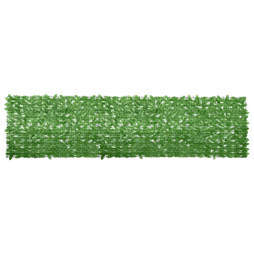 Paravan de balcon, frunze verzi, 400x100 cm - WALTI WALTI
