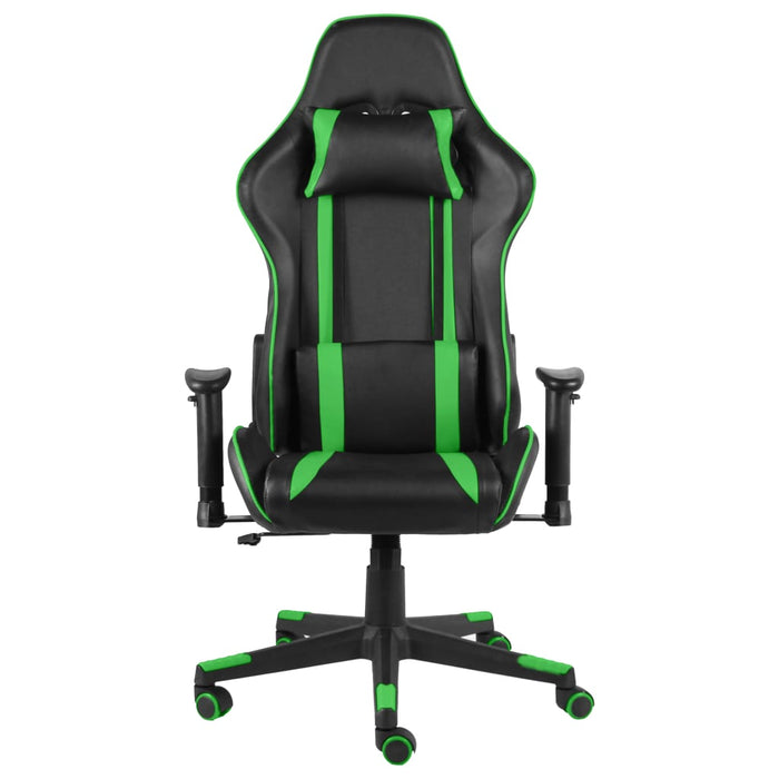 Scaun de jocuri pivotant, verde, PVC - WALTI WALTI