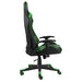 Scaun de jocuri pivotant, verde, PVC - WALTI WALTI