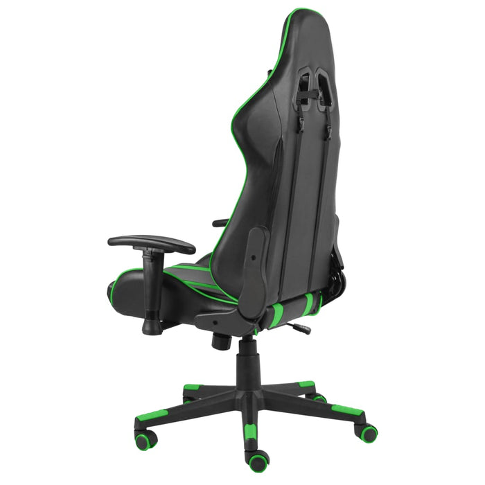 Scaun de jocuri pivotant, verde, PVC - WALTI WALTI