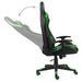 Scaun de jocuri pivotant, verde, PVC - WALTI WALTI