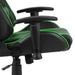 Scaun de jocuri pivotant, verde, PVC - WALTI WALTI