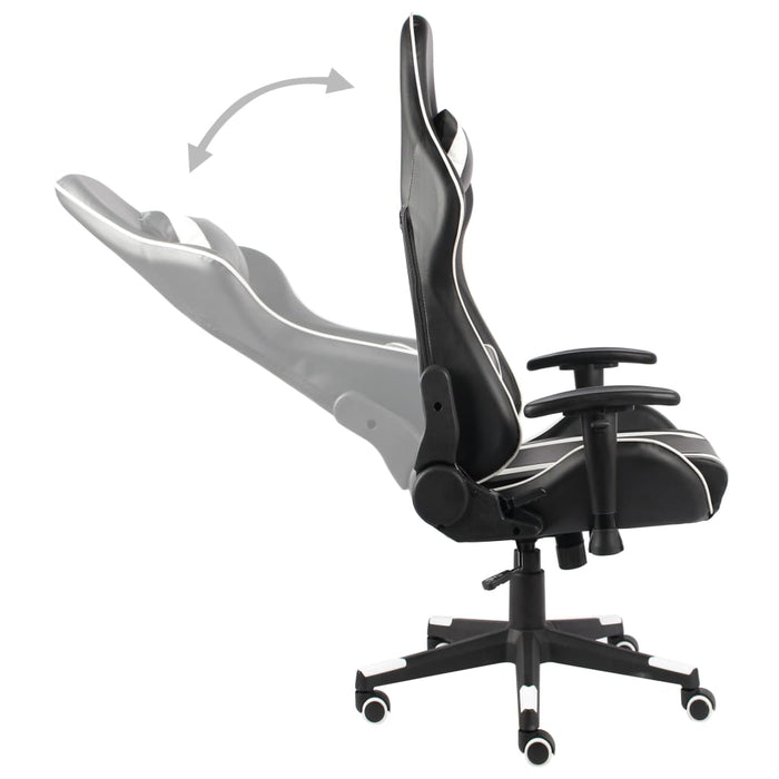 Scaun de jocuri pivotant, alb, PVC - WALTI WALTI